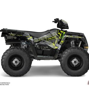 Kit Déco Quad Evil Polaris 570 Sportsman Forest Gris Vert () 2014-2017