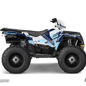 Kit Déco Quad Serie Polaris 570 Sportsman Forest Blanc () 2014-2017