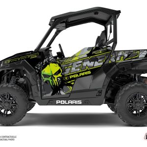 Kit Déco SSV Evil Polaris GENERAL 1000 Gris Vert () 2022-2023