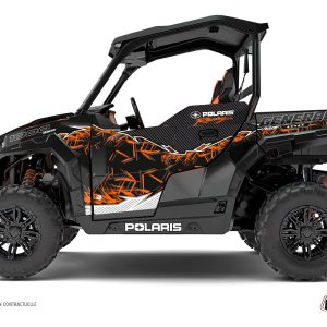 Kit Déco SSV Action Polaris GENERAL 1000 Orange () 2022-2023