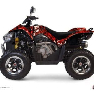 Kit Déco Quad Camo Kymco 450 MAXXER Rouge () 2010-2019