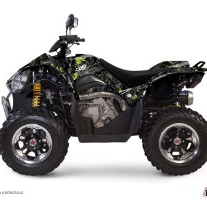Kit Déco Quad Camo Kymco 450 MAXXER Noir Vert () 2010-2019