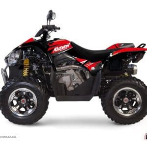 Kit Déco Quad Stage Kymco 450 MAXXER Rouge Noir () 2010-2019