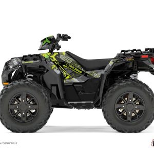 Kit Déco Quad Evil Polaris 850 Sportsman Forest Gris Vert () 2017-2020