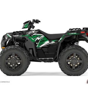 Kit Déco Quad Jungle Polaris 850 Sportsman Forest Noir Vert () 2017-2020