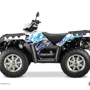 Kit Déco Quad Eraser Polaris 850 Sportsman Forest Bleu () 2017-2020