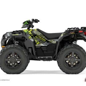 Kit Déco Quad Evil Polaris 850 Sportsman Forest Gris Vert () 2021-2023