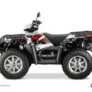 Kit Déco Quad Visor Polaris 850 Sportsman Forest Rouge () 2021-2023