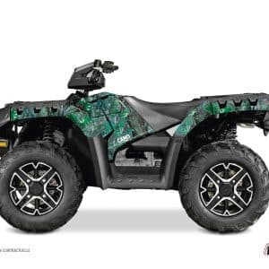 Kit Déco Quad Camo Polaris 850 Sportsman Forest Vert () 2021-2023