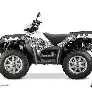 Kit Déco Quad Predator Polaris 850 Sportsman Forest Blanc () 2021-2023