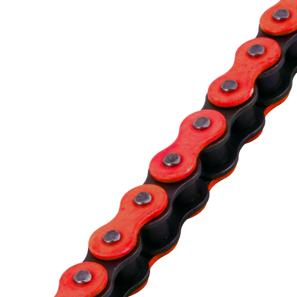 Chaine 428 - 136 maillons - Hyper Renforcée Sans Joints Toriques - Rouge 1996-2021 – Image 2