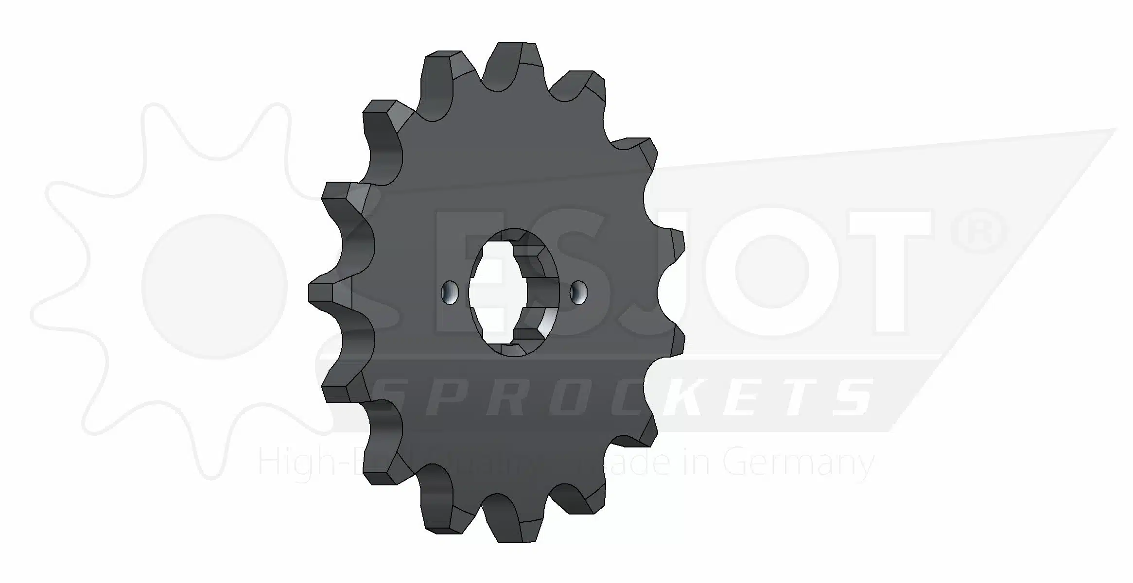 Pignon 15 Dents - Pas 420 - Similaire JTF1128 2011-2020 – Image 2