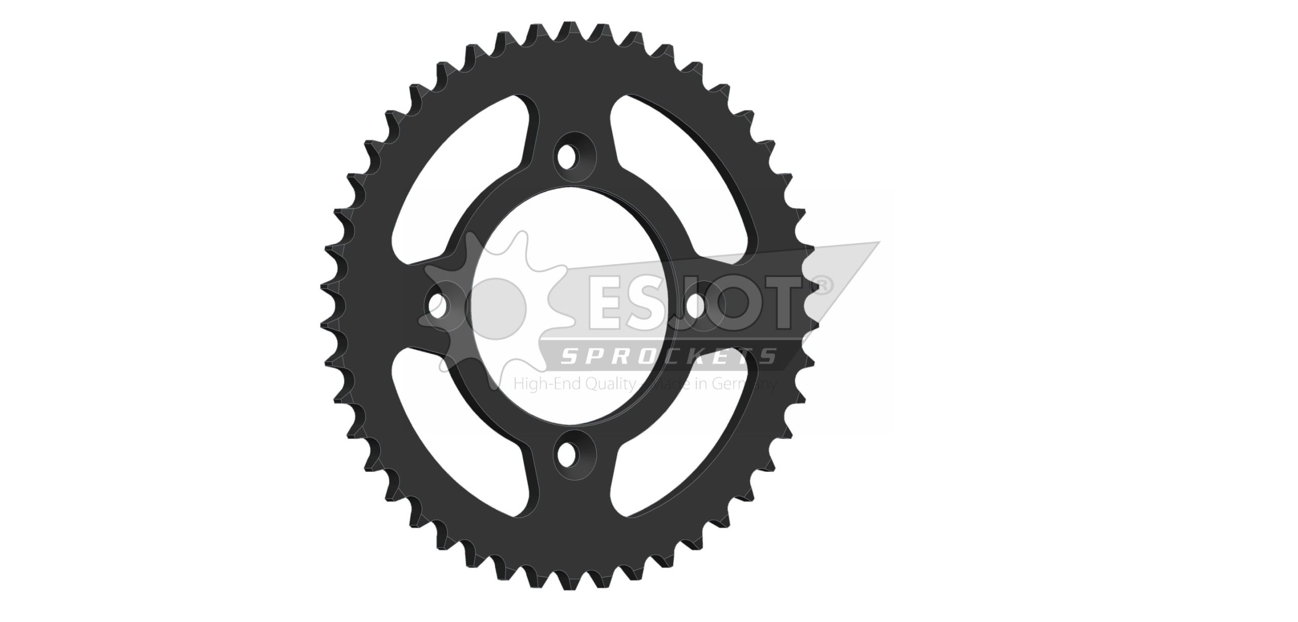 Couronne Acier 46 Dents - Pas 428 - Similaire JTR1204 2014-2026 – Image 2