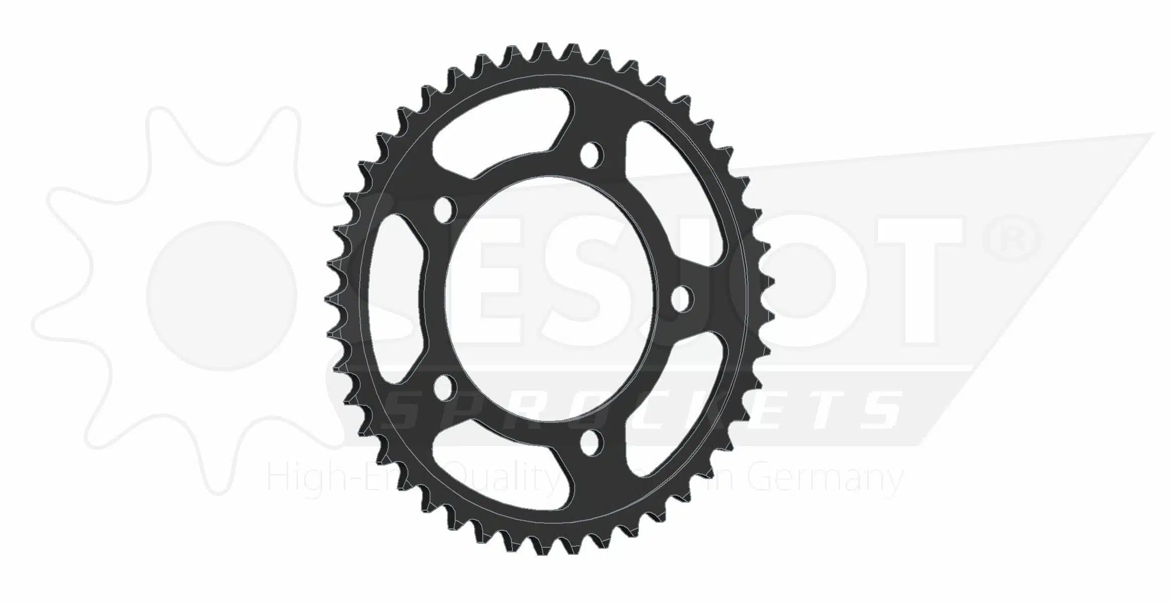 Couronne Acier 45 Dents - Pas 525 - Similaire JTR1304 2024-2026 – Image 2