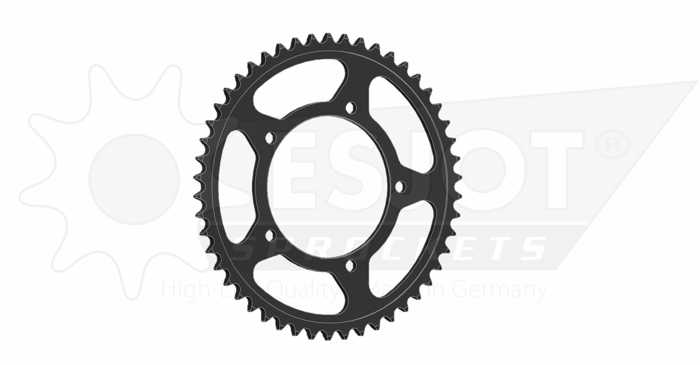 Couronne Acier 50 Dents - Pas 525 - Similaire JTR1792 – Image 2