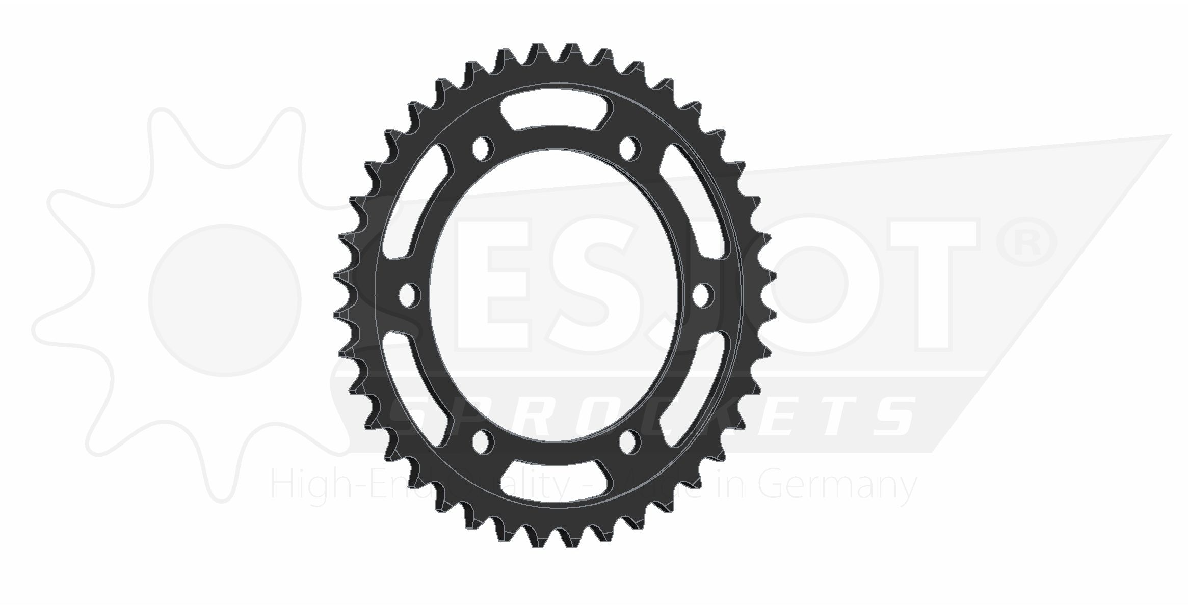 Couronne Acier 40 Dents - Pas 525 2005-2010 – Image 2