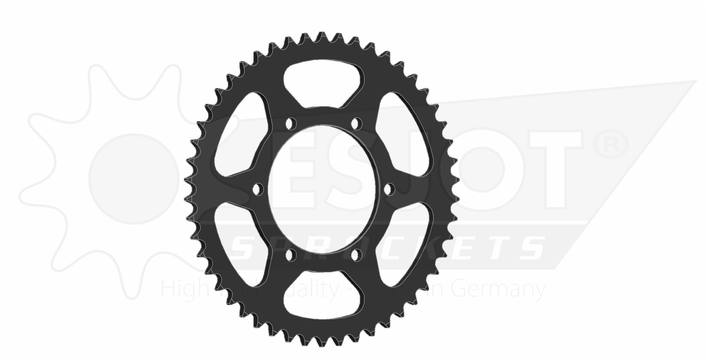 Couronne Acier 50 Dents - Pas 525 - Similaire JTR2014 2011-2020 – Image 2