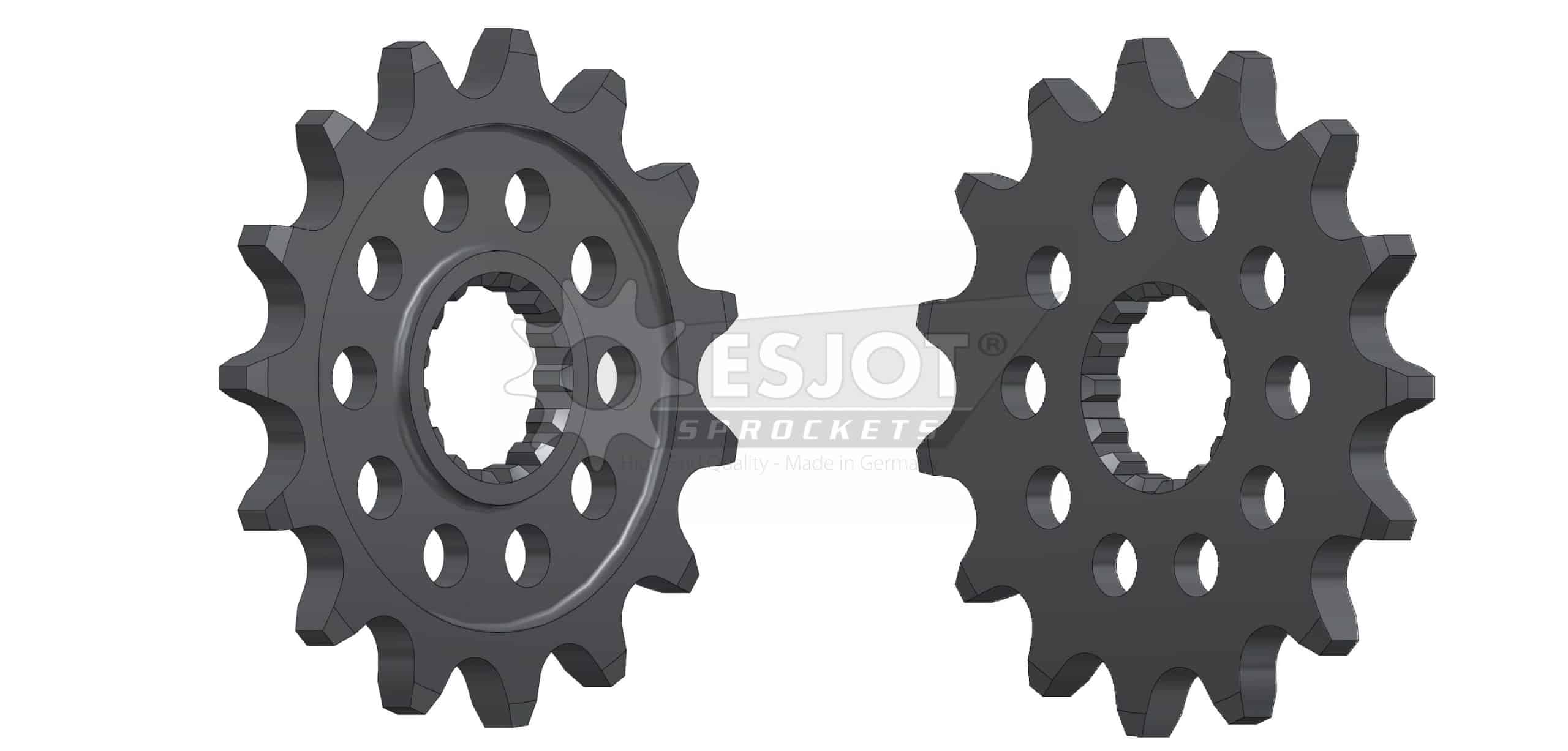 Pignon Ultralight 15 Dents - Pas 520 - Similaire JTF910 2021-2025 – Image 2