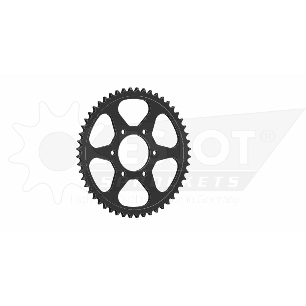 Couronne Acier 52 Dents - Pas 530 - Similaire JTR816 1988-1996 – Image 2