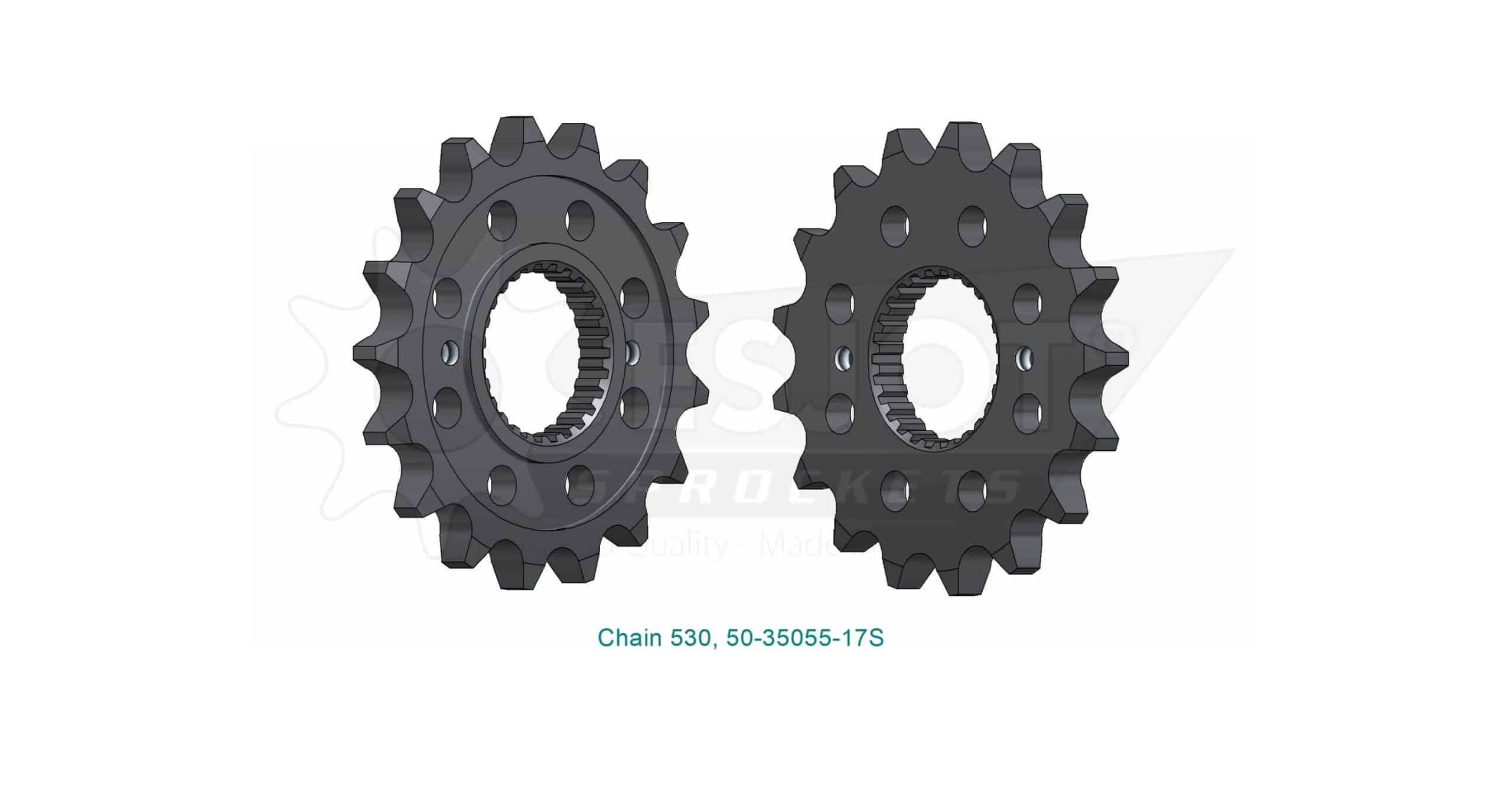 Pignon Ultralight 17 Dents - Pas 530 2009-2022 – Image 2