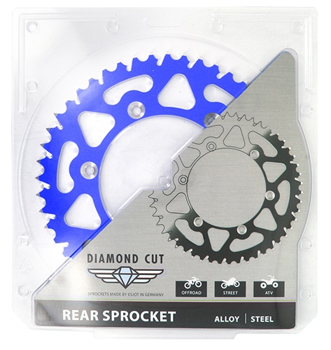 Couronne Alu. Bleue 52 Dents - Pas 520 - Similaire JTA251 2001-2006 – Image 3