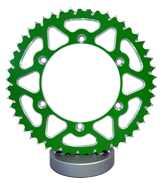 Couronne Alu. Vert 51 Dents - Pas 520 - Similaire JTA460 2003-2008 – Image 4