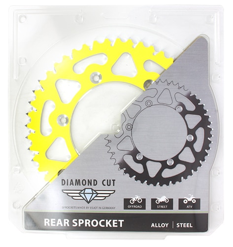 Couronne Alu. Jaune 48 Dents - Pas 520 - Similaire JTA808 1999-2012 – Image 5