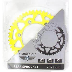 Couronne Alu. Jaune 53 Dents - Pas 520 - Similaire JTA808 1987