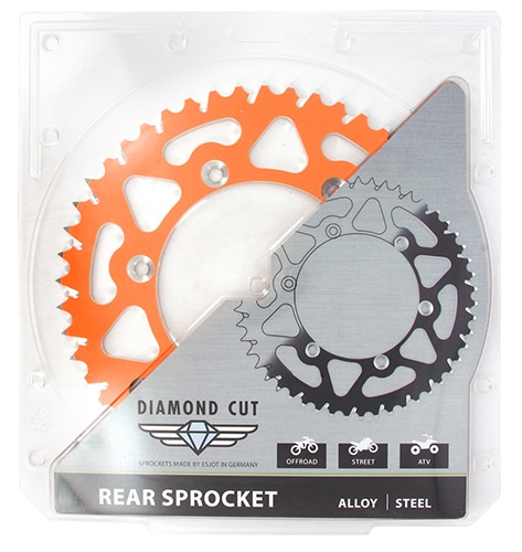 Couronne Alu. Orange 46 Dents - Pas 520 - Similaire JTA897 2017-2023 – Image 5