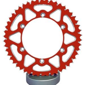 Couronne Alu. Rouge 48 Dents - Pas 520 2018-2025