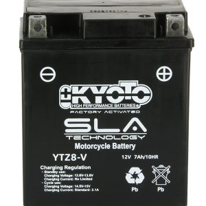 Batterie GTZ8-V SLA-AGM - Sans Entretien - Prête à l'Emploi - Equivalente YTZ8V 2013-2025