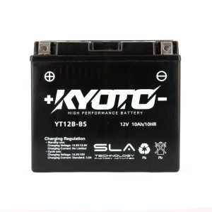 Batterie GT12B-BS SLA-AGM - Sans Entretien - Prête à l'Emploi - Equivelente YT12B-BS 1996-2024