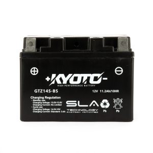 Batterie Gtz14s-bs SLA-AGM - Sans Entretien - Prête à l'Emploi - Equivalente YTZ14S-BS 2000-2025