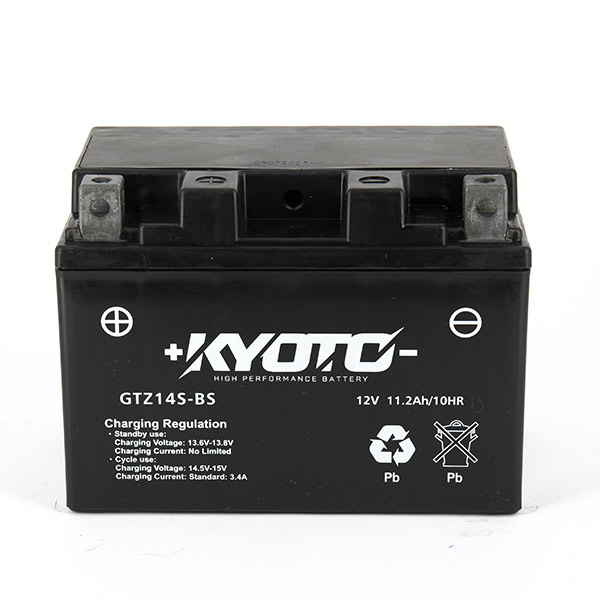 Batterie Gtz14s-bs SLA-AGM - Sans Entretien - Prête à l'Emploi - Equivalente YTZ14S-BS 2000-2025 – Image 2