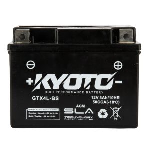 Batterie Gtx4L-bs SLA AGM - Sans Entretien - Prête à l'Emploi 1979-2023