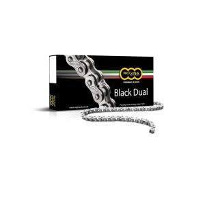 Chaine 525-ZRA - 102 Maillons - Avec Joints Toriques - BLACK DUAL