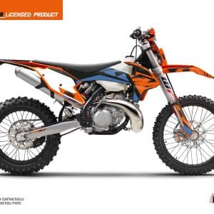 Kit Déco Moto Cross Skyline KTM EXC-EXCF Bleu