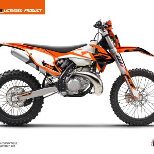 Kit Déco Moto Cross Skyline KTM EXC-EXCF Orange