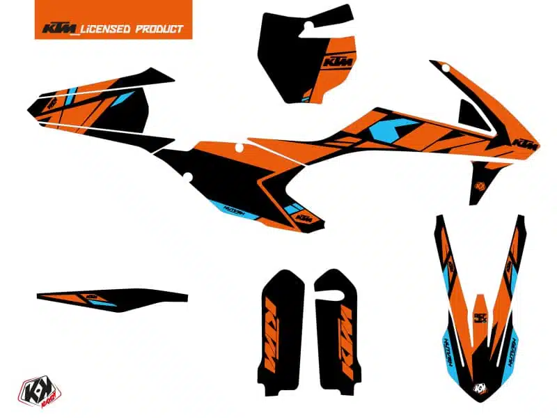 Kit Déco Moto Cross Reflex KTM 250 SXF Orange – Image 2