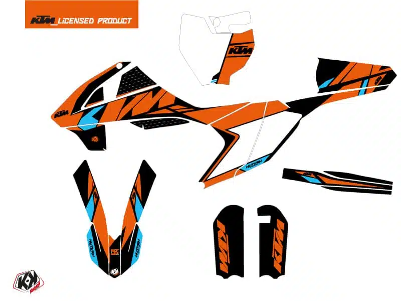 Kit Déco Moto Cross Reflex KTM 65 SX Orange – Image 2