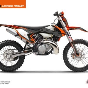 Kit Déco Moto Cross Reflex KTM EXC-EXCF Noir