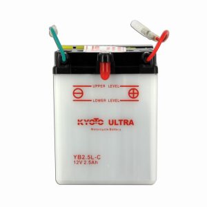 Batterie YB2-5L-C Conventionnelle Avec Entretien - Livrée Avec Pack Acide 1980-1997