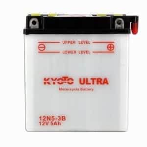 Batterie 12N5-3B Conventionnelle Avec Entretien - Livrée Avec Pack Acide