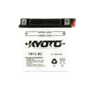 Batterie YB7L-B2 Conventionnelle Avec Entretien - Livrée Avec Pack Acide 1998-2017