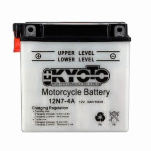 Batterie 12N7-4A Conventionnelle Avec Entretien - Livrée Avec Pack Acide 1975-2019