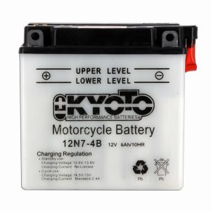 Batterie 12N7-4B Conventionnelle Avec Entretien - Livrée Avec Pack Acide