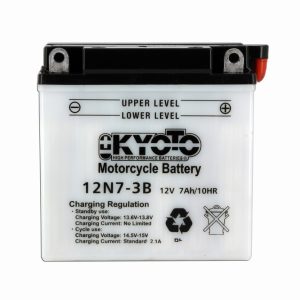 Batterie 12N7-3B Conventionnelle Avec Entretien - Livrée Avec Pack Acide 1978-2002