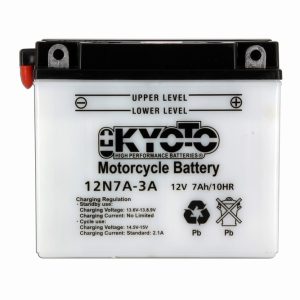 Batterie 12N7A-3A Conventionnelle Avec Entretien - Livrée Avec Pack Acide 1999-2024