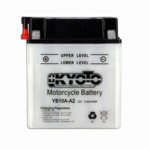 Batterie YB10A-A2 Conventionnelle Avec Entretien - Livrée Avec Pack Acide 1988-2009