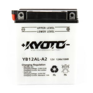 Batterie YB12AL-A2 ( = YB12AL-A ) Conventionnelle Avec Entretien - Livrée Avec Pack Acide 1982-2022
